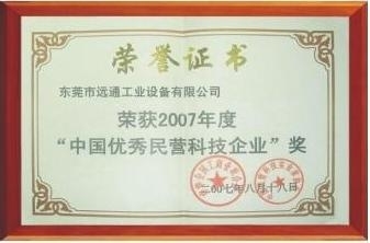 榮獲優(yōu)秀民營企業(yè)稱號