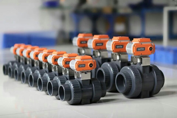 YNTO 自動(dòng)閥門(mén) 電動(dòng)球閥 PVC電動(dòng)球閥